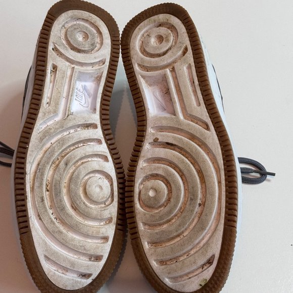 Nike Air Force 1 Sage Low Cool Grey Womens Size 9 - Picture 10 of 10